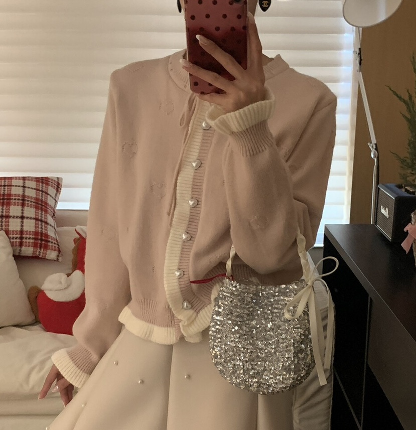 OLA韓國代購女裝新品休閑時尚推薦人氣熱賣職業26春季針織衫mellor/OLA針織衫