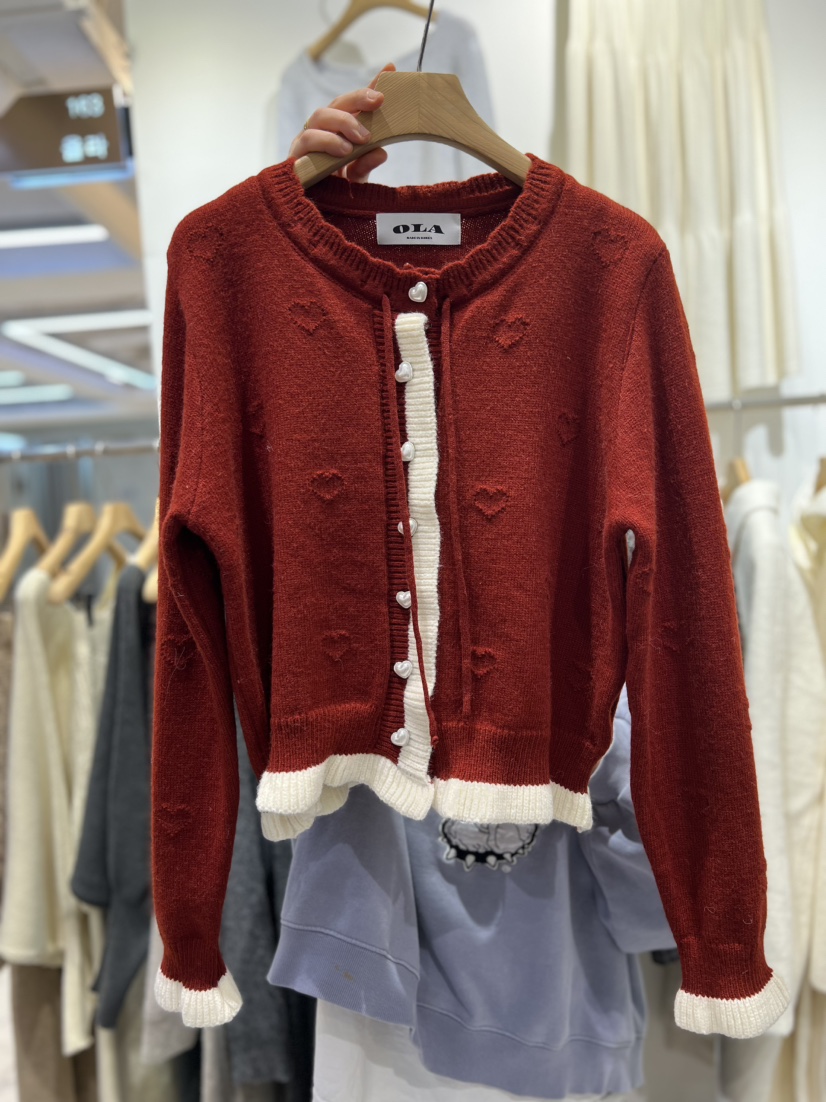 OLA韓國代購女裝新品休閑時尚推薦人氣熱賣職業26春季針織衫mellor/OLA針織衫圖色3