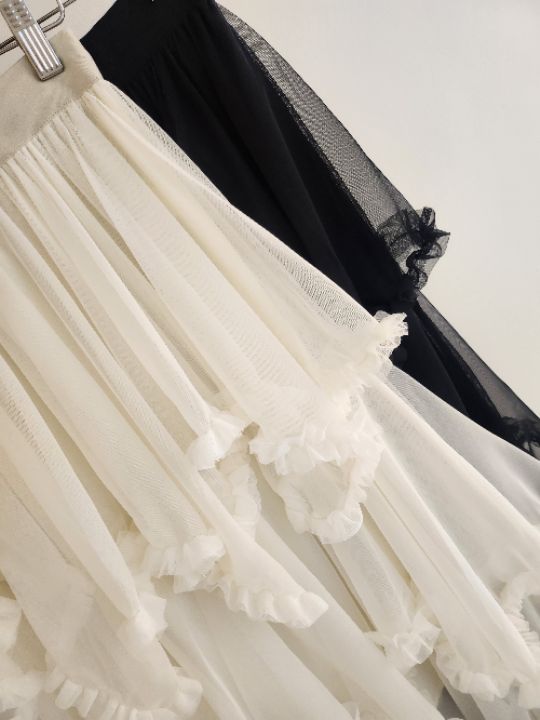 FEMME韓國代購女士新品推薦時尚職業休閑熱賣26春季長裙雪紡FEMME長裙