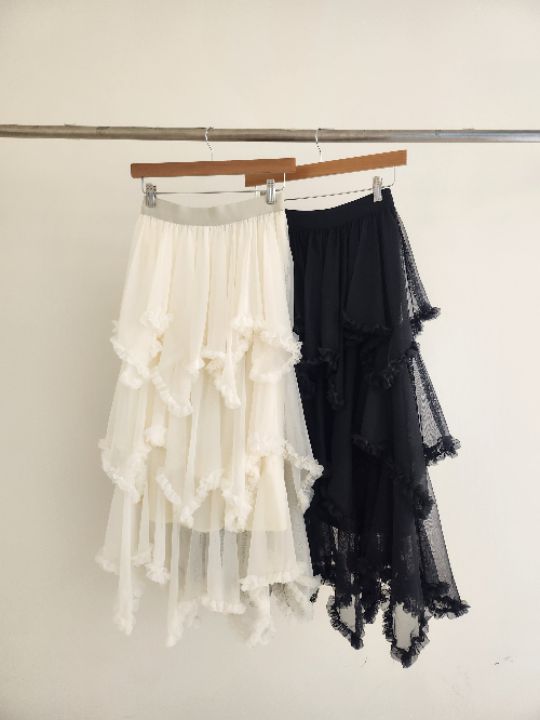 FEMME韓國代購女士新品推薦時尚職業休閑熱賣26春季長裙雪紡FEMME長裙