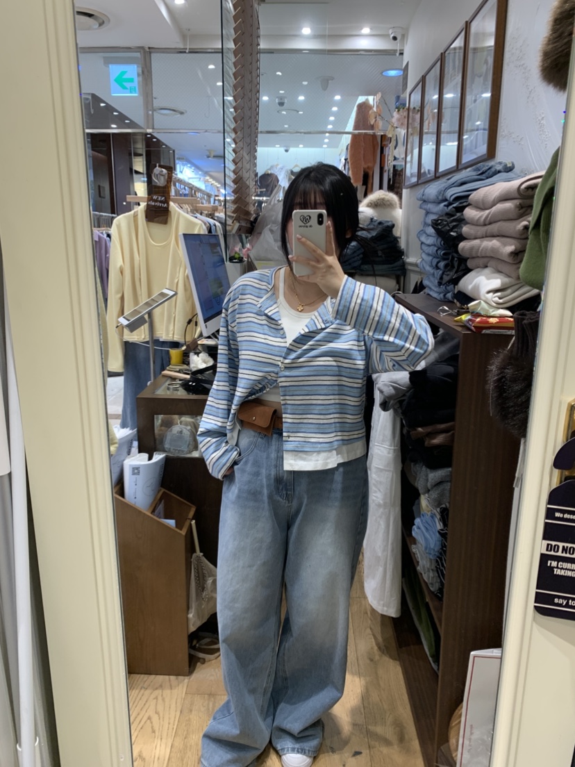 DE GO YOU東大門代購女士新品推薦時尚職業休閑針織衫開衫DE GO YOU針織衫