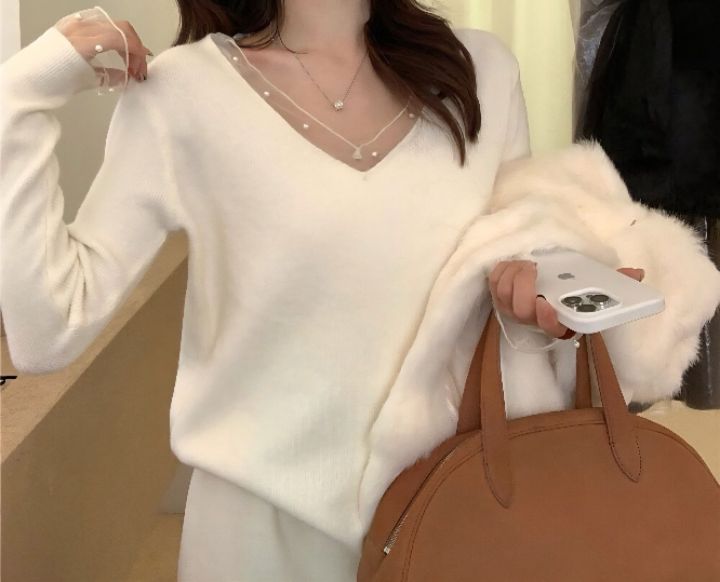 FEMME韓國直郵女裝新款推薦熱賣休閑職業人氣時尚26春季針織衫FEMME針織衫