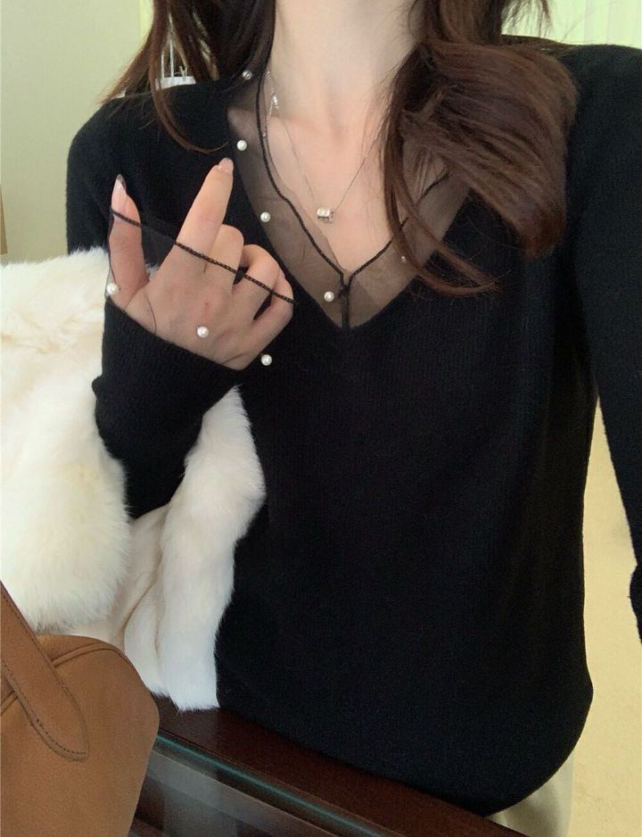 FEMME韓國直郵女裝新款推薦熱賣休閑職業人氣時尚26春季針織衫FEMME針織衫