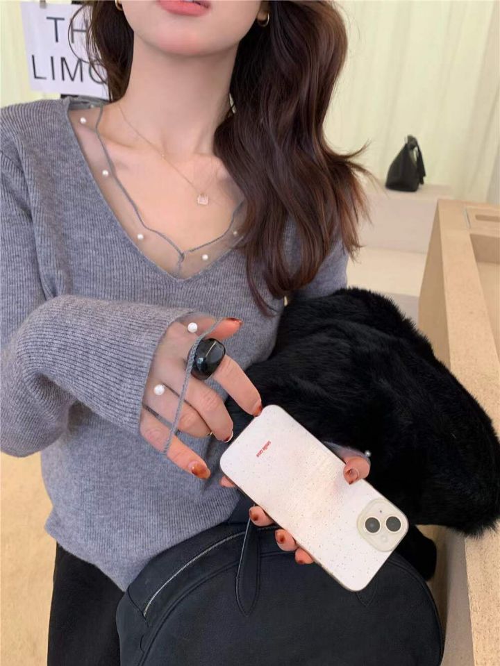 FEMME韓國直郵女裝新款推薦熱賣休閑職業人氣時尚26春季針織衫FEMME針織衫