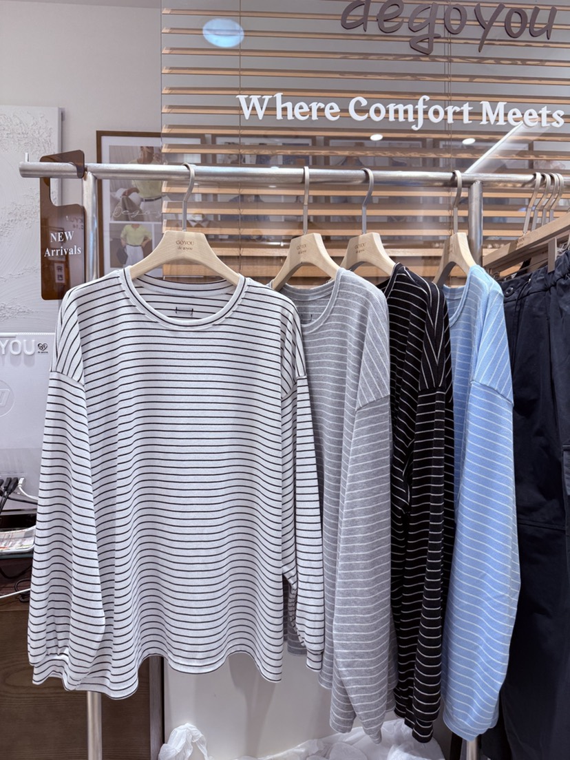 DE GO YOU韓國直郵女裝新款時尚26春季推薦休閑長袖T恤DE GO YOU長袖T恤