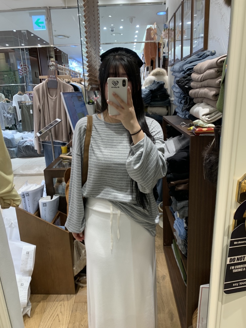 DE GO YOU韓國直郵女裝新款時尚26春季推薦休閑長袖T恤DE GO YOU長袖T恤