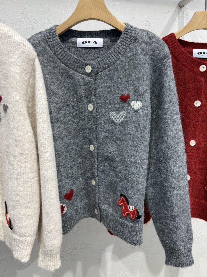 OLA韓國代購女裝新品職業休閑推薦人氣熱賣26春季時尚針織衫mellor/OLA針織衫