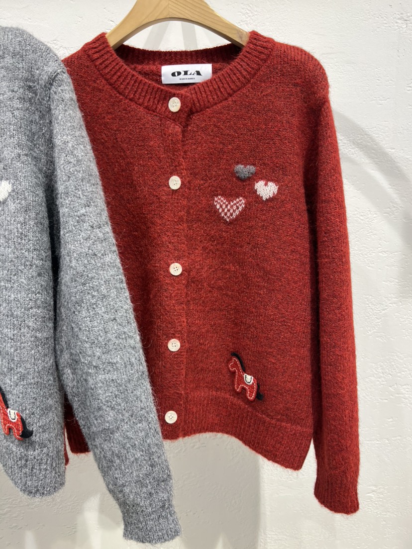 OLA韓國代購女裝新品職業休閑推薦人氣熱賣26春季時尚針織衫mellor/OLA針織衫