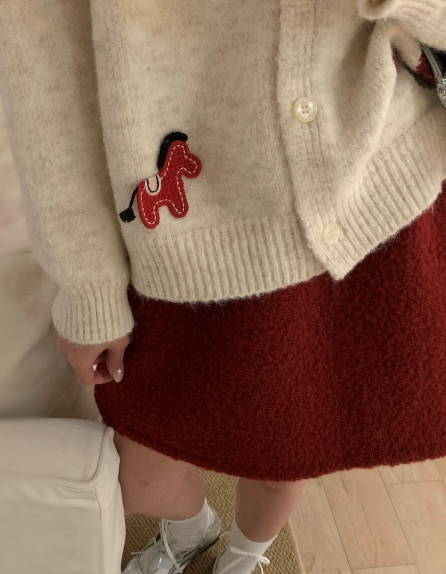 OLA韓國代購女裝新品職業休閑推薦人氣熱賣26春季時尚針織衫mellor/OLA針織衫