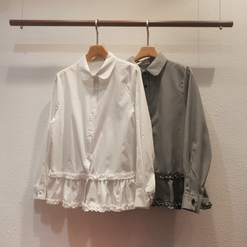 DARLUZ_MI東大門實拍女裝新品熱賣推薦休閑時尚襯衫蕾絲衫DARLUZ_MI襯衫/蕾絲衫