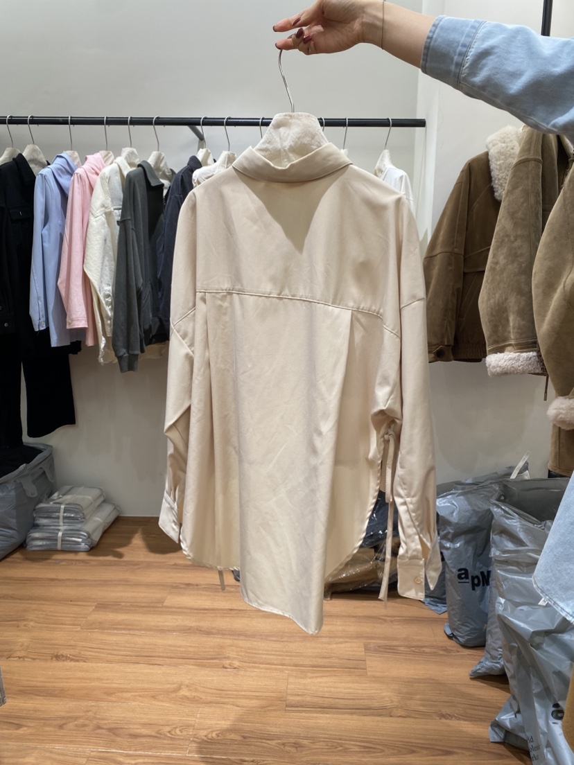 JADEMARKET東大門直郵女士新款休閑時尚熱賣襯衫蕾絲衫口袋JADE MARKET襯衫/蕾絲衫