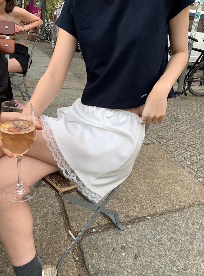 X-MOOD韓國直郵女士新款26春季熱賣休閑人氣時尚推薦短裙X-MOOD短裙