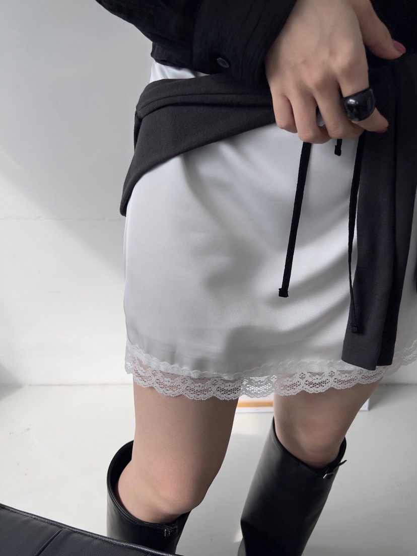 X-MOOD韓國直郵女士新款26春季熱賣休閑人氣時尚推薦短裙X-MOOD短裙