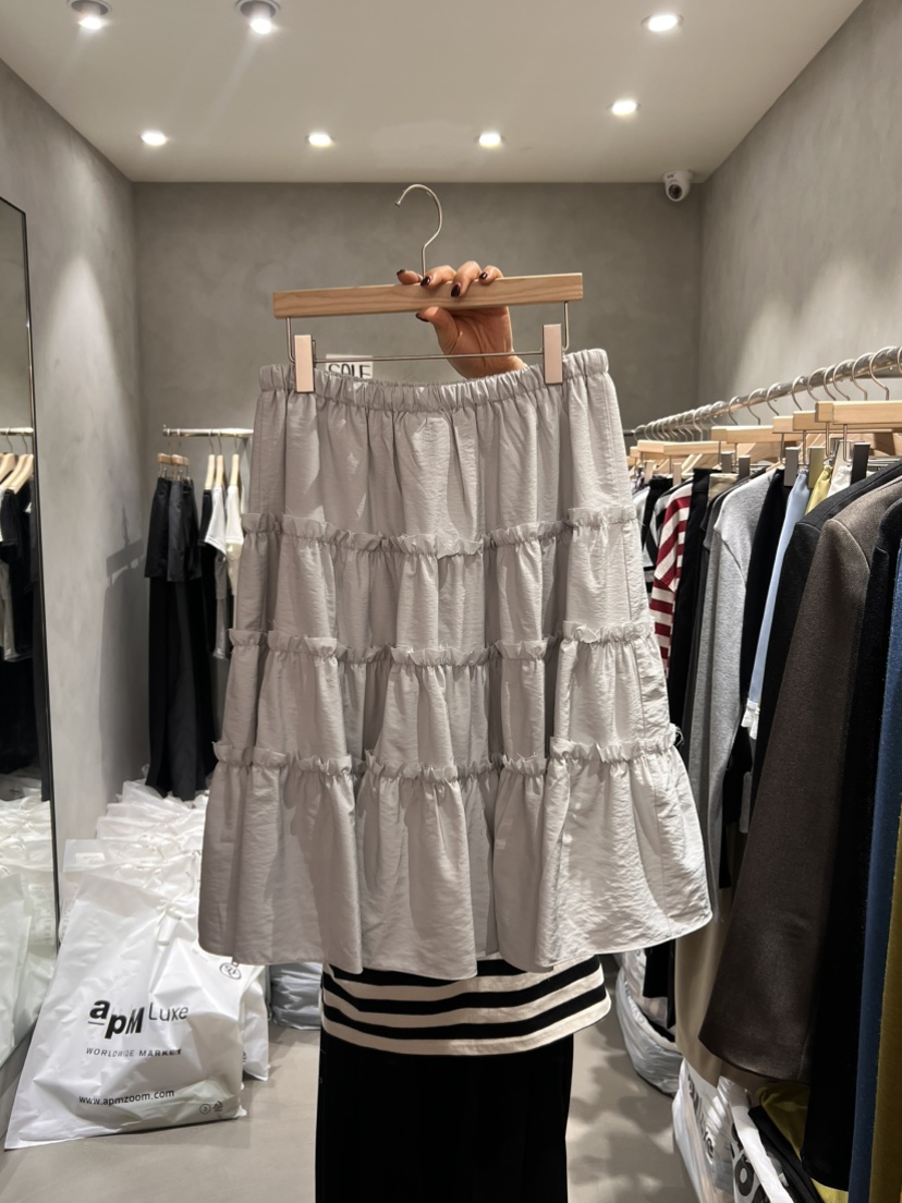 X-MOOD東大門直郵女士新款推薦熱賣26春季休閑半身裙中短裙X-MOOD半身裙/中短裙