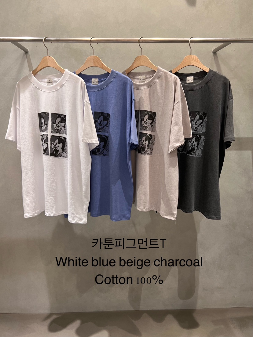 X-MOOD東大門直郵女士新款職業熱賣26春季推薦休閑人氣T恤X-MOODT恤