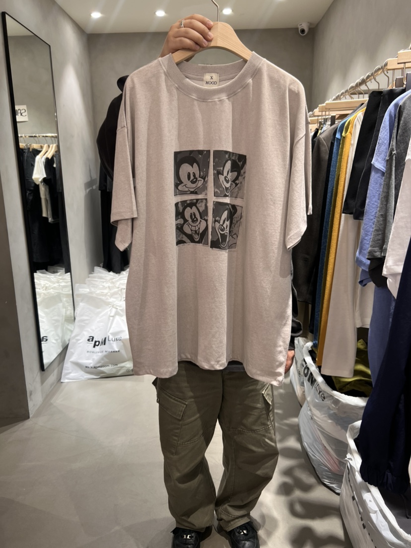 X-MOOD東大門直郵女士新款職業熱賣26春季推薦休閑人氣T恤X-MOODT恤圖色3