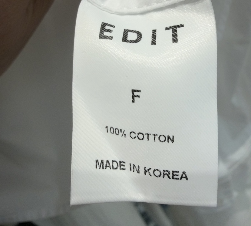 EDIT韓國代購女士新品26春季職業人氣時尚休閑推薦熱賣T恤EDITT恤
