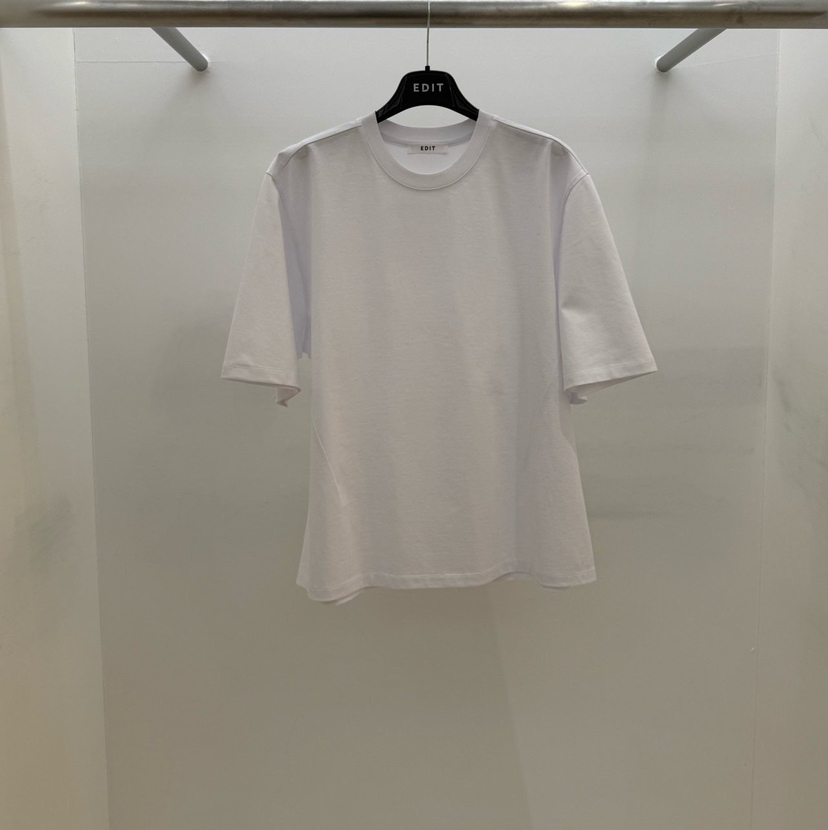 EDIT韓國代購女士新品26春季職業人氣時尚休閑推薦熱賣T恤EDITT恤圖色1