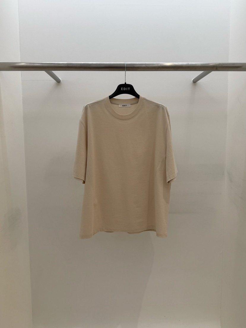 EDIT韓國代購女士新品26春季職業人氣時尚休閑推薦熱賣T恤EDITT恤圖色2