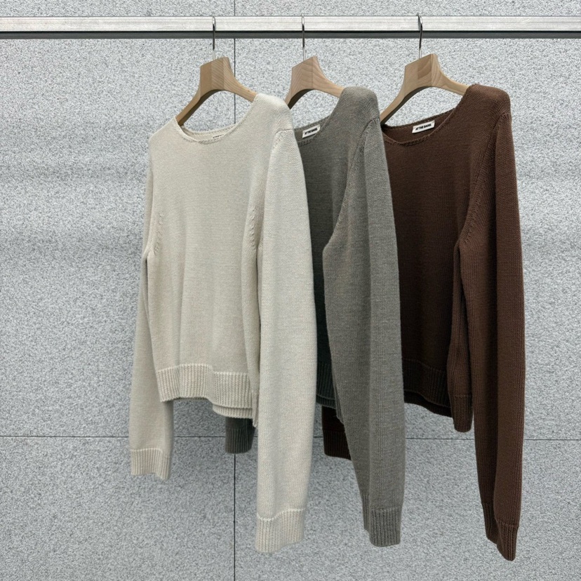 AT THE BAGEL東大門實拍女裝新款熱賣休閑26春季針織衫AT THE BAGEL針織衫