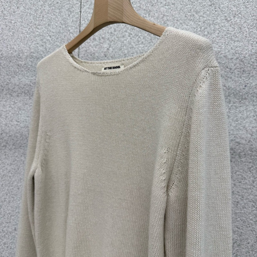 AT THE BAGEL東大門實拍女裝新款熱賣休閑26春季針織衫AT THE BAGEL針織衫