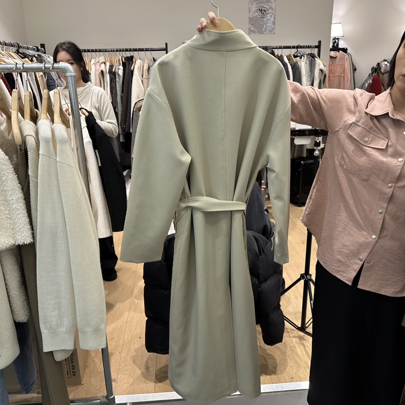 M.G.N東大門直郵女裝新品休閑時尚人氣熱賣26春季長款風衣MAGNET長款風衣