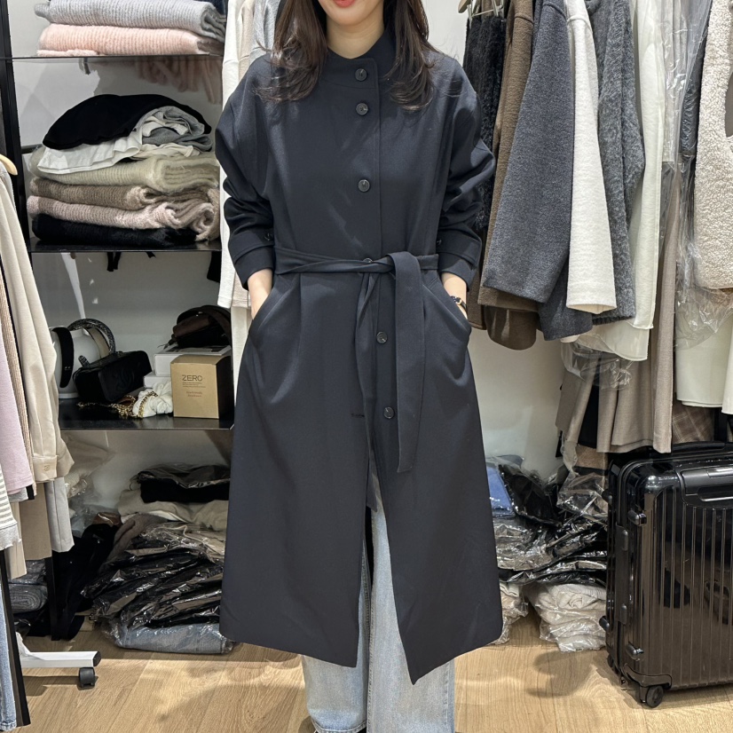 M.G.N東大門直郵女裝新品休閑時尚人氣熱賣26春季長款風衣MAGNET長款風衣圖色3