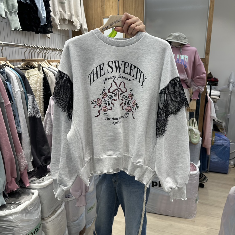 MARI CO韓國代購女士新品人氣推薦職業時尚休閑26春季衛衣MARI CO衛衣圖色1