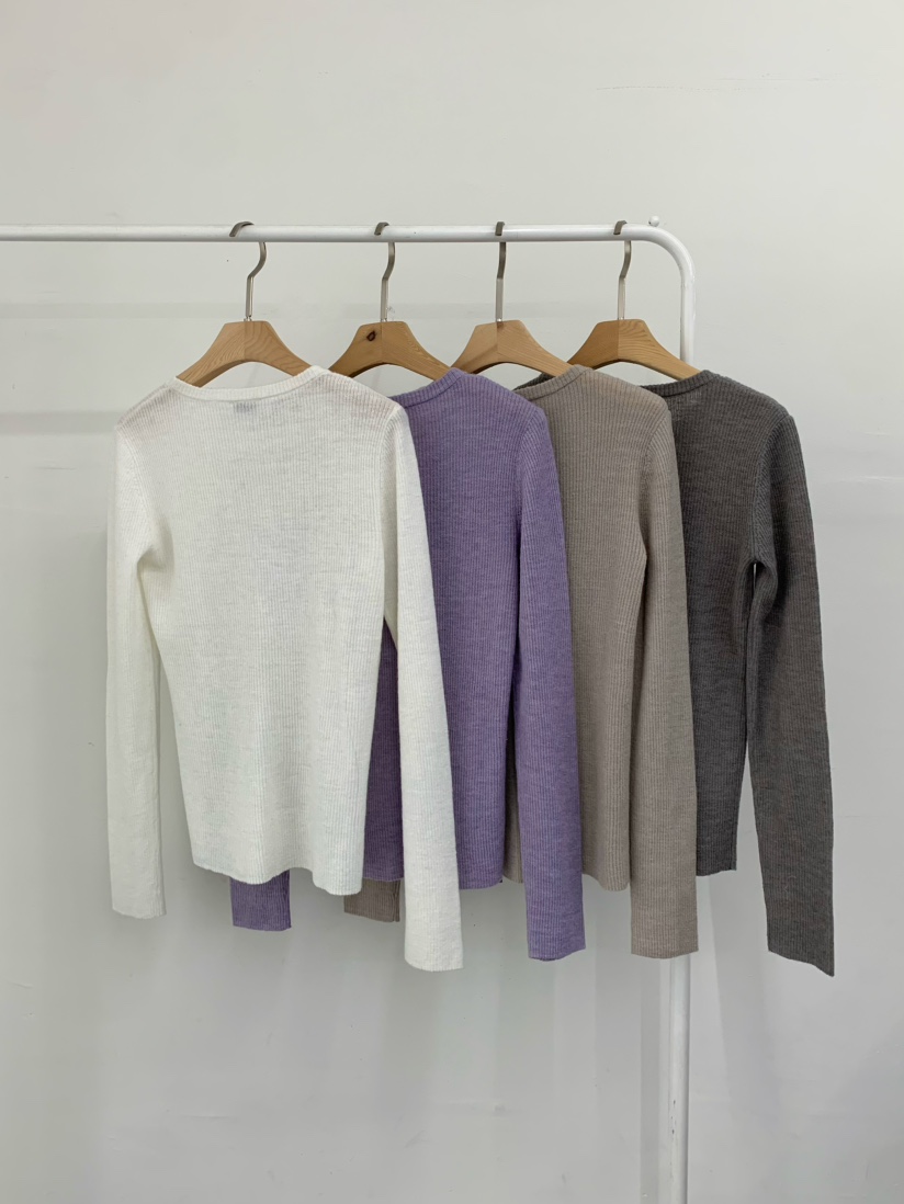 ANOU東大門實拍女士新品職業推薦26春季休閑時尚人氣針織衫ANOU針織衫