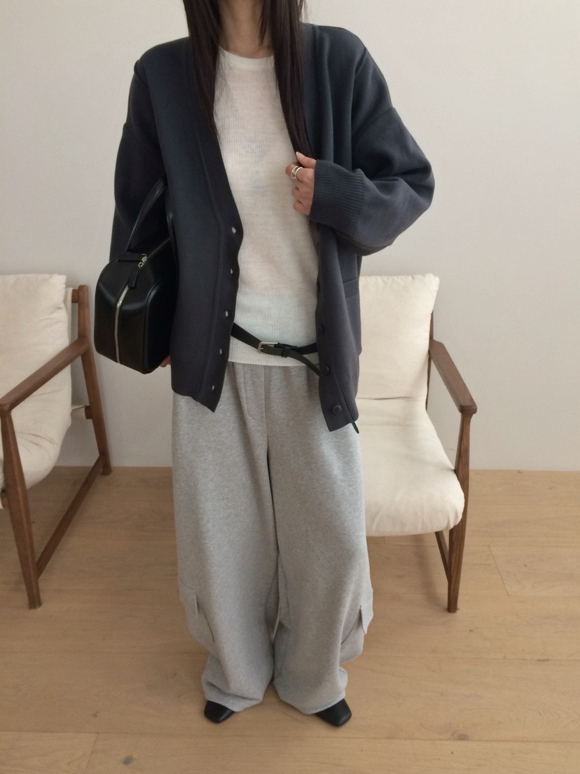 ANOU東大門實拍女士新品職業推薦26春季休閑時尚人氣針織衫ANOU針織衫