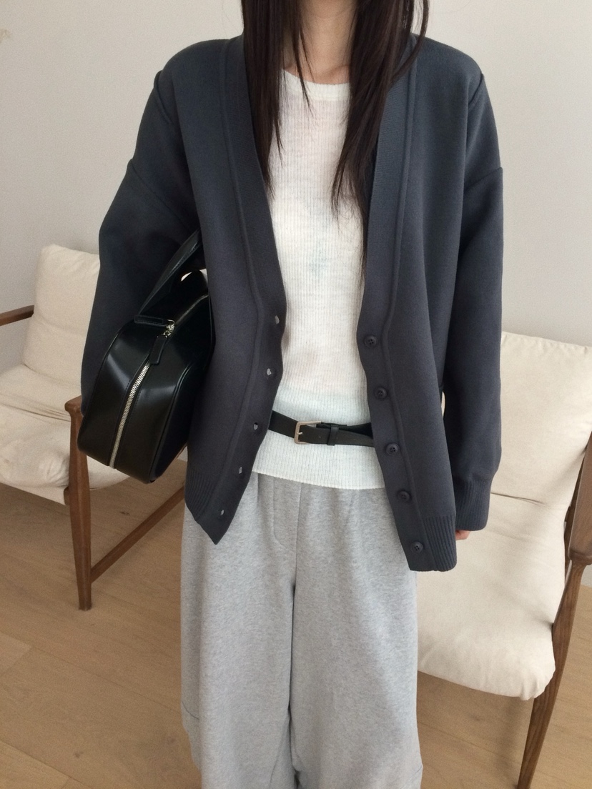 ANOU東大門實拍女士新品職業推薦26春季休閑時尚人氣針織衫ANOU針織衫