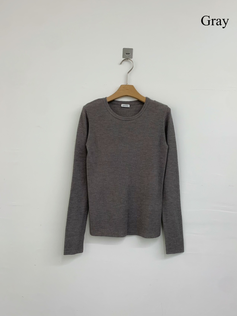 ANOU東大門實拍女士新品職業推薦26春季休閑時尚人氣針織衫ANOU針織衫圖色1