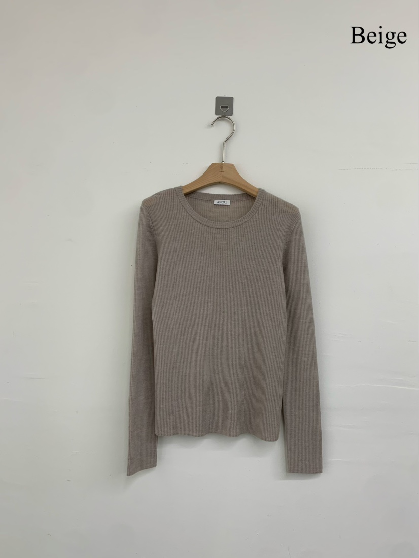 ANOU東大門實拍女士新品職業推薦26春季休閑時尚人氣針織衫ANOU針織衫圖色3