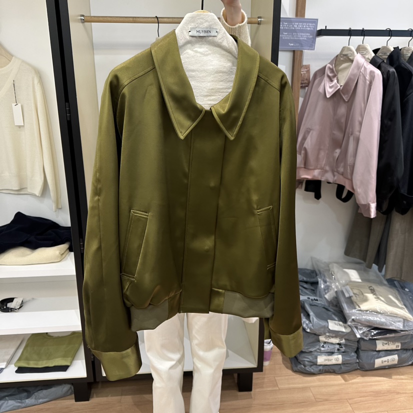MUYBIEN韓國代購女裝新品推薦職業休閑人氣熱賣26春季夾克MUYBIEN夾克圖色2