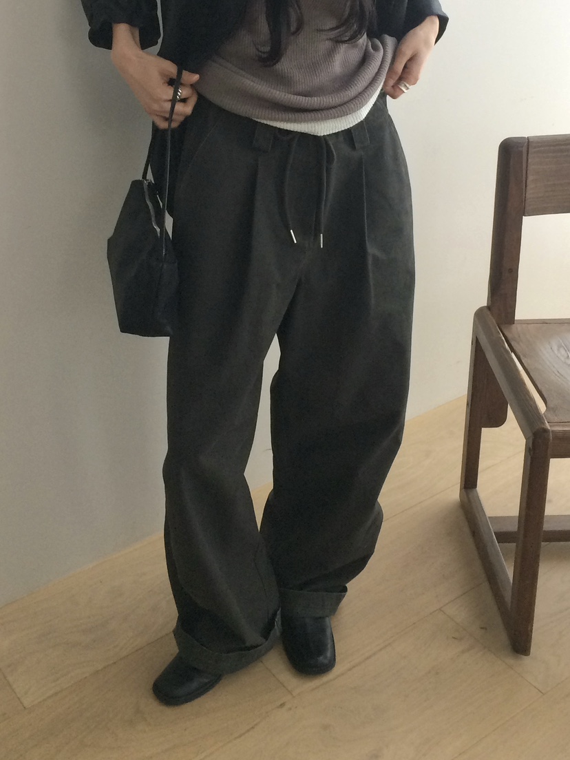 ANOU東大門代購女士新品26春季時尚休閑人氣推薦職業休閑褲ANOU休閑褲