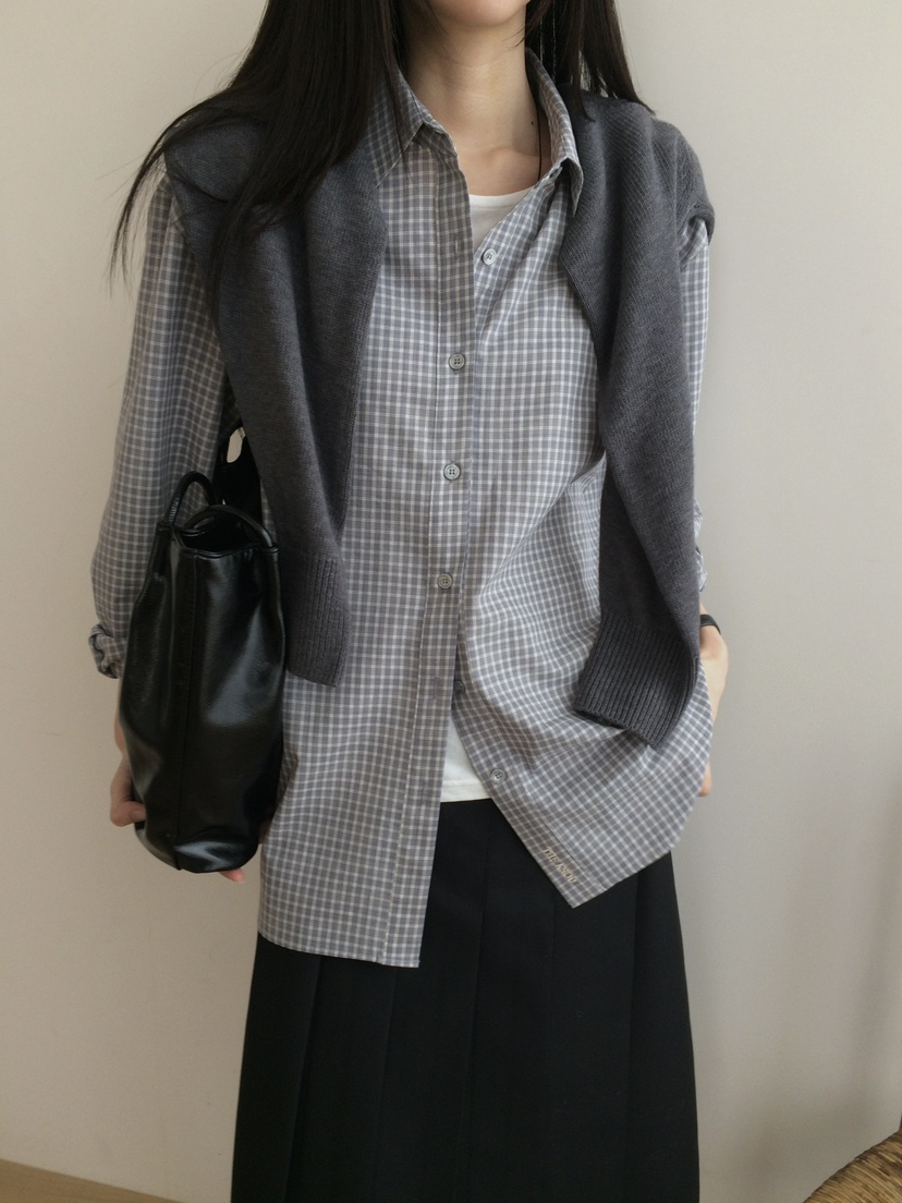 ANOU東大門代購女士新款時尚推薦26春季休閑熱賣襯衫蕾絲衫ANOU襯衫/蕾絲衫