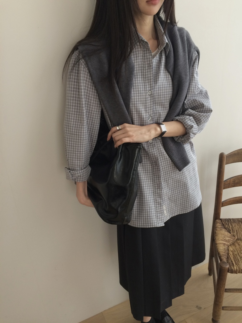 ANOU東大門代購女士新款時尚推薦26春季休閑熱賣襯衫蕾絲衫ANOU襯衫/蕾絲衫