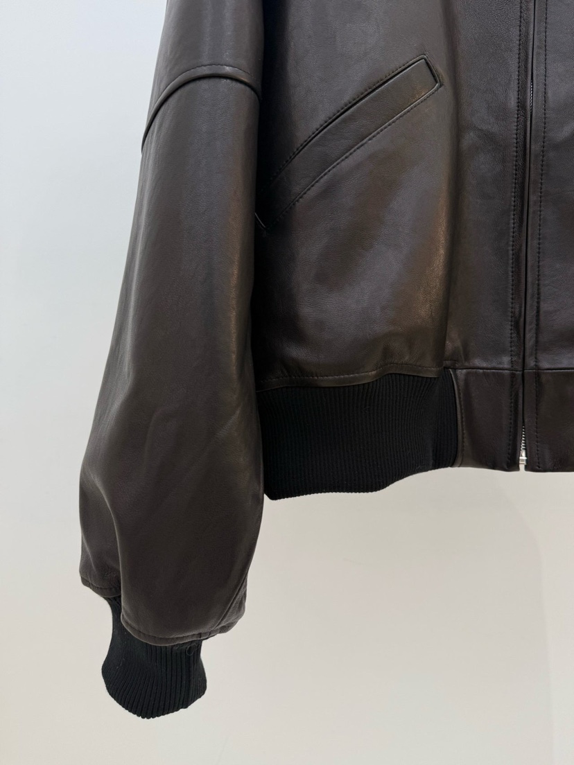 EDIT東大門實拍女士新款時尚休閑推薦職業熱賣26春季皮衣EDIT皮衣