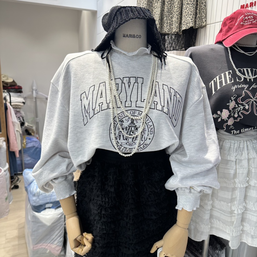 MARI CO韓國直郵女士新款人氣職業推薦時尚熱賣休閑衛衣MARI CO衛衣圖色3