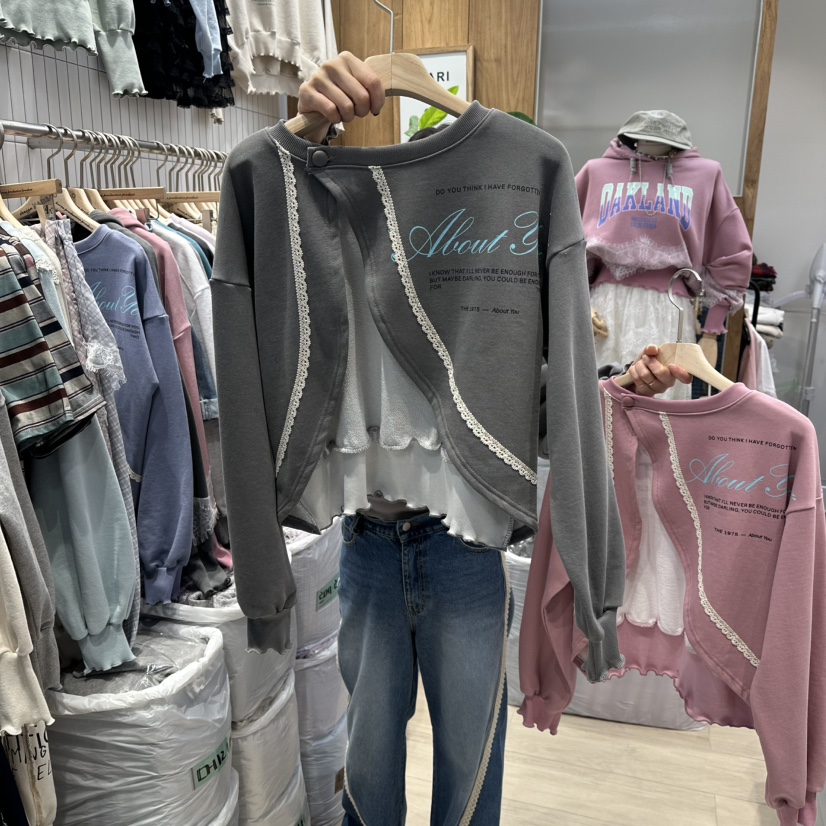 MARI CO東大門實拍女裝新品休閑熱賣職業推薦衛衣兩面穿MARI CO衛衣圖色3