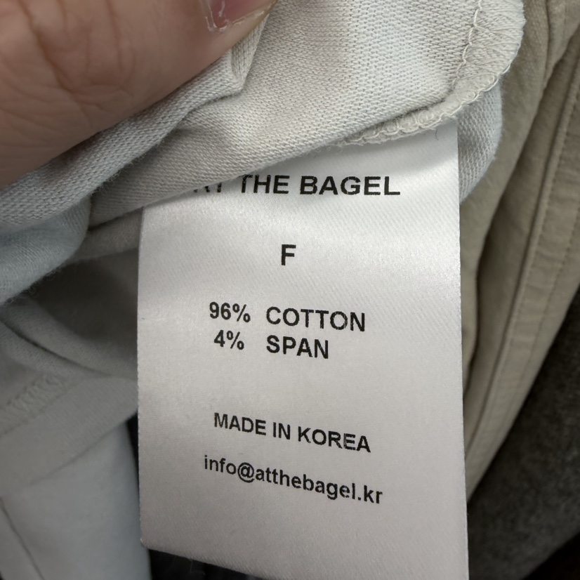 AT THE BAGEL東大門代購女士新款推薦休閑時尚熱賣長袖T恤AT THE BAGEL長袖T恤