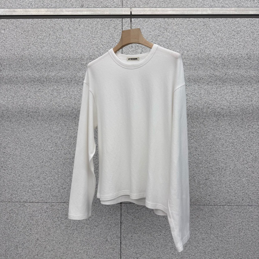 AT THE BAGEL東大門代購女士新款推薦休閑時尚熱賣長袖T恤AT THE BAGEL長袖T恤圖色1