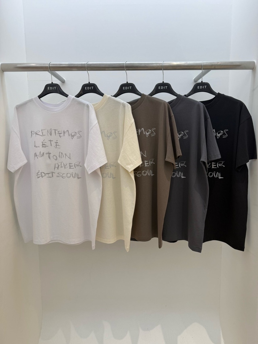 EDIT東大門代購女裝新品推薦職業26春季時尚熱賣人氣休閑T恤EDITT恤