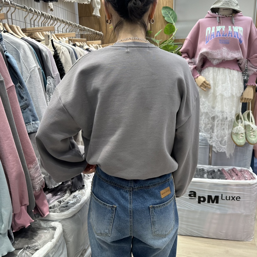 MARI CO韓國代購女裝新款職業人氣時尚26春季休閑熱賣衛衣MARI CO衛衣