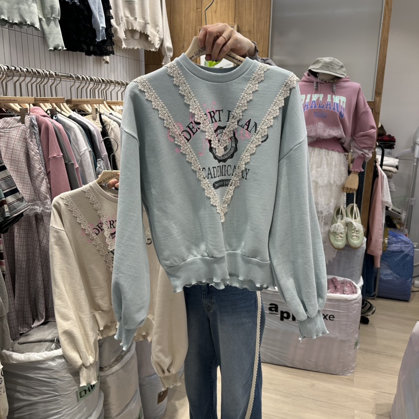 MARI CO韓國代購女裝新款職業人氣時尚26春季休閑熱賣衛衣MARI CO衛衣圖色1