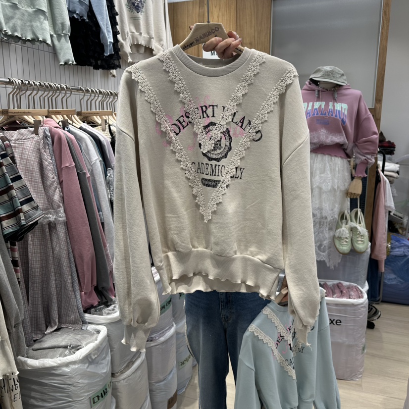 MARI CO韓國代購女裝新款職業人氣時尚26春季休閑熱賣衛衣MARI CO衛衣圖色2