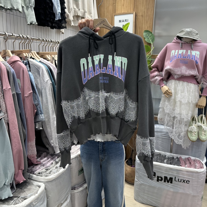 MARI CO東大門直郵女士新款休閑時尚職業人氣26春季衛衣MARI CO衛衣圖色2