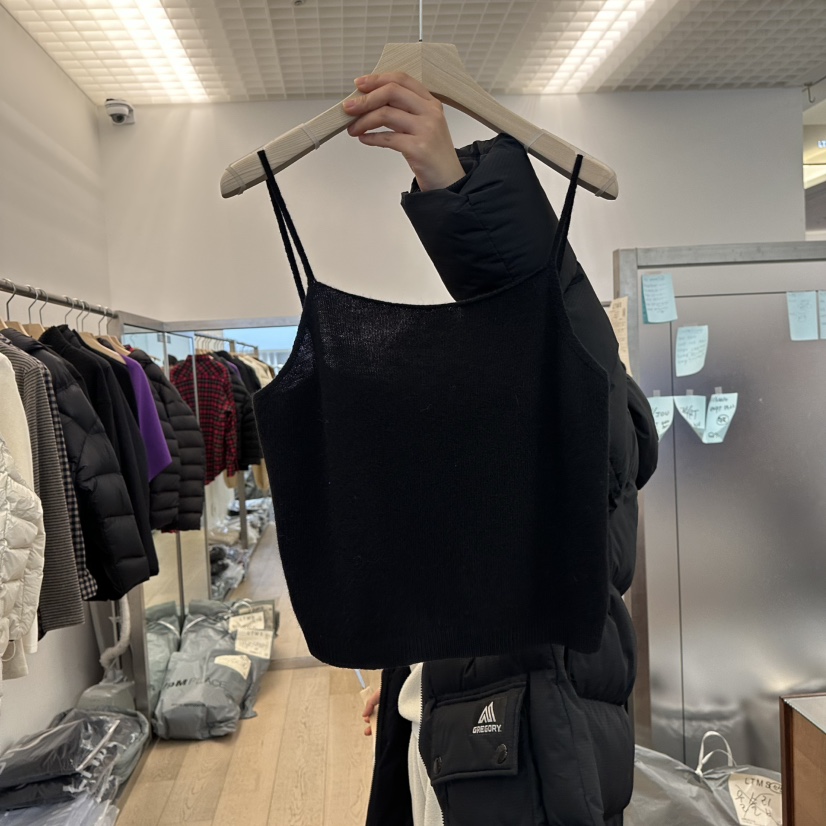 LTMS東大門代購女士新款推薦時尚熱賣職業26春季吊帶背心羊毛LTMS吊帶/背心圖色4