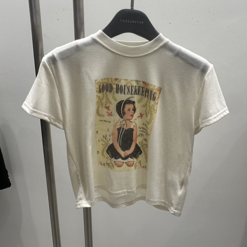 TARABY MOTION東大門實拍女士新品人氣職業休閑26春季T恤TARABY MOTIONT恤圖色1