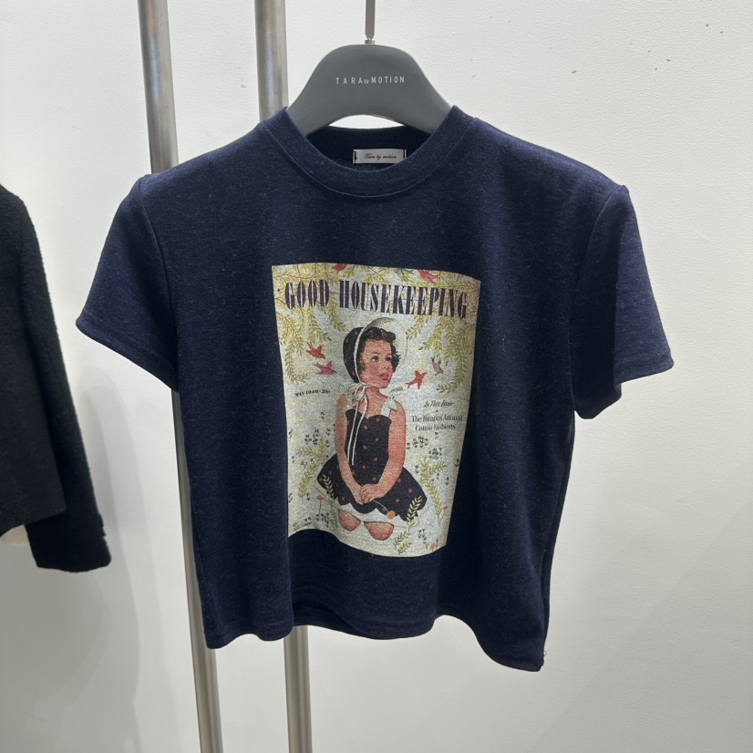 TARABY MOTION東大門實拍女士新品人氣職業休閑26春季T恤TARABY MOTIONT恤圖色2